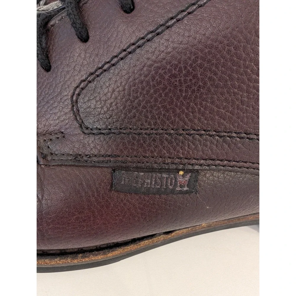 Mephisto Melchior Leather Cap Toe Oxford Dress Shoes Dark Brown Men's Size 10.5